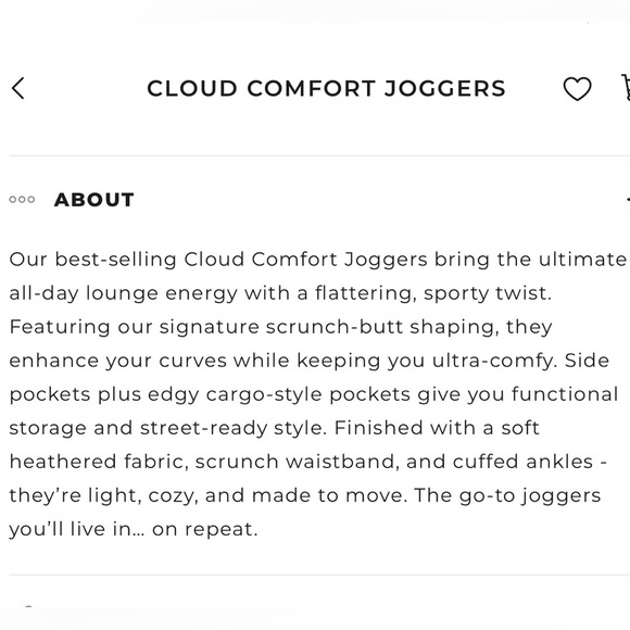 Bombshell sportswear cloud comfort jogger leggings - Picture 13 of 14